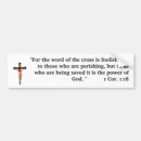 Search for cross bumper stickers Scripture