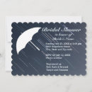 Search for rain bridal shower invitations Bride
