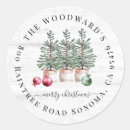 Search for barn address stickers Watercolor