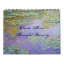 Search for impressionists calendars Claude monet