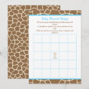 Search for blue giraffe baby shower invitations Stripes