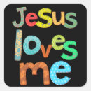 Search for god loves me stickers Religion