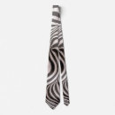 Search for zebra design ties Black and white