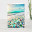Search for sea glass birthday cards Ocean