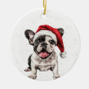 Search for bulldog christmas tree decorations Cute