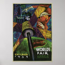 Search for chicago worlds fair posters Retro
