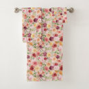 Search for pink floral bath towels Chic