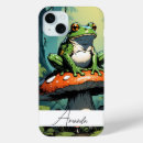 Search for vintage frog iphone cases Mushroom