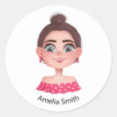 Search for big eye stickers Girl