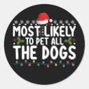 Search for family pet stickers Xmas