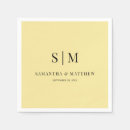 Search for yellow napkins Modern