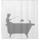 Search for fun shower curtains Silhouette