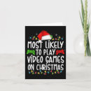 Search for gamer christmas cards Santa claus