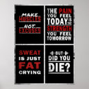 Search for exercise inspirational posters Training