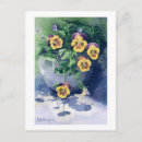 Search for pansy flower postcards Green