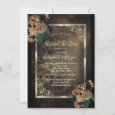 Search for gothic sweet 16 invitations Floral