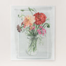 Search for mason jar puzzles Floral