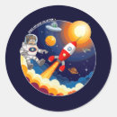 Search for red planet stickers Rocket
