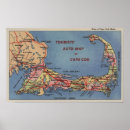 Search for cape cod map posters States