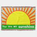 Search for you are my sunshine blankets Typography