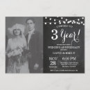 Search for chalkboard wedding invitations Black and white
