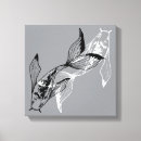 Search for black and white fish posters Minimalist
