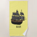 Search for pirate beach towels Sea