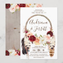 Search for dream catcher wedding invitations Rustic
