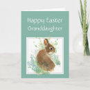 Search for happy granddaughter easter cards Bunny