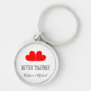 Search for cute boyfriend key rings Red