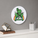 Search for irish clocks St patrick's day