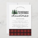 Search for buffalo plaid christmas invitations Rustic christmas party
