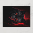 Search for fantasy animals postcards Wolf