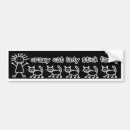 Search for funny cat bumper stickers Crazy