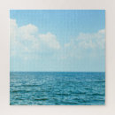 Search for clear blue sky puzzles Sea
