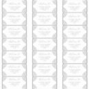 Search for silver and white wedding stickers Calligraphy