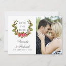 Search for floral christmas wedding save the dates Watercolor flowers