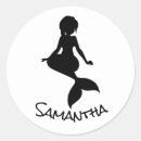 Search for black mermaid stickers Birthday