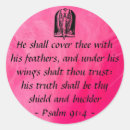 Search for psalm 91 4 stickers Christian