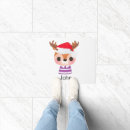 Search for christmas reindeer doormats Xmas