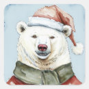 Search for funny bear stickers Xmas