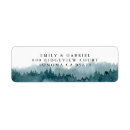 Search for woodlands return address labels Rustic