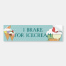 Search for ice cream bumper stickers Cone