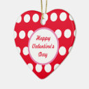 Search for vintage valentine christmas tree decorations Red