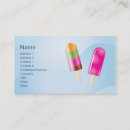 Search for icecream business cards Dessert