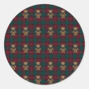 Search for christmas teddy bear stickers Tartan