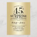 Search for 45th anniversary invitations Classy