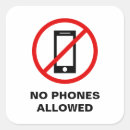 Search for no phone stickers Prohibited