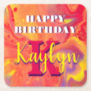Search for acrylic coasters Red