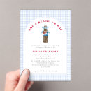 Search for shes about to pop baby shower invitations Retro